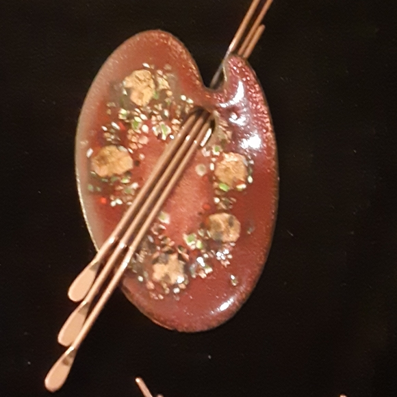 MATTISE  ● Brooch n Earrings - Picture 2 of 6